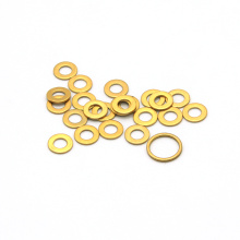 DIN Padrão Fixadores de hardware CNC Spacer Brass Shim Washers